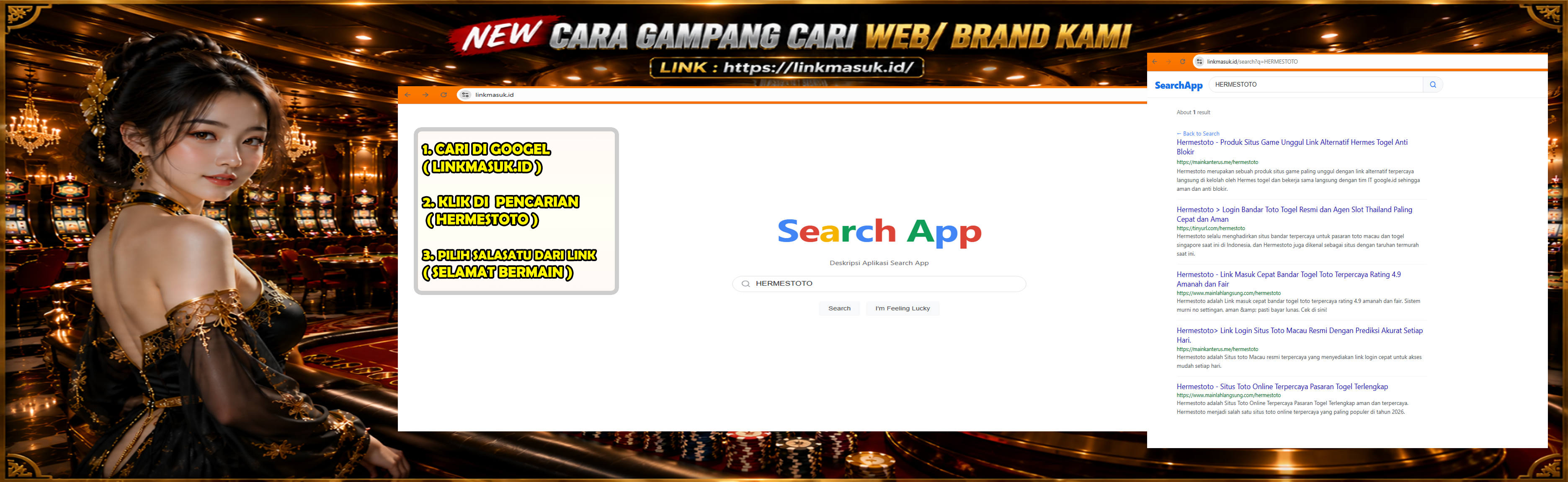 NEW CARA GAMPANG CARI WEB/ BRAND KAMI